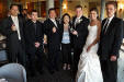 Nate Marquardt wedding with Pancrase Officals